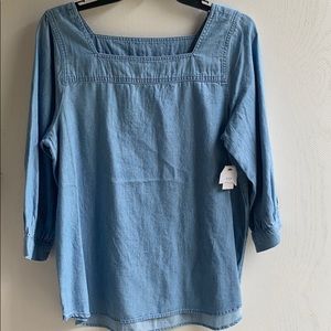 Blue Denim Shirt